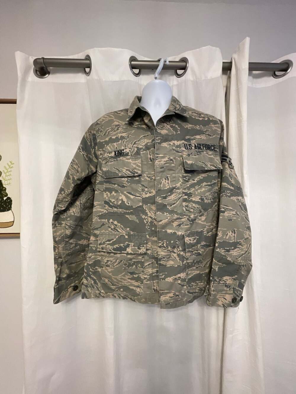 US Air Force Airman Battle Uniform Digital Tiger Stripe Camo jacket
Utility
38S
